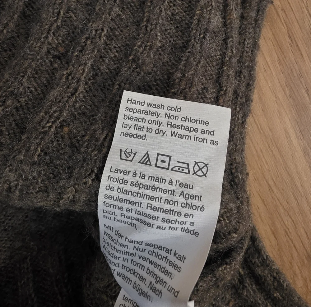 Madewell Wool Blend Sweater- XL